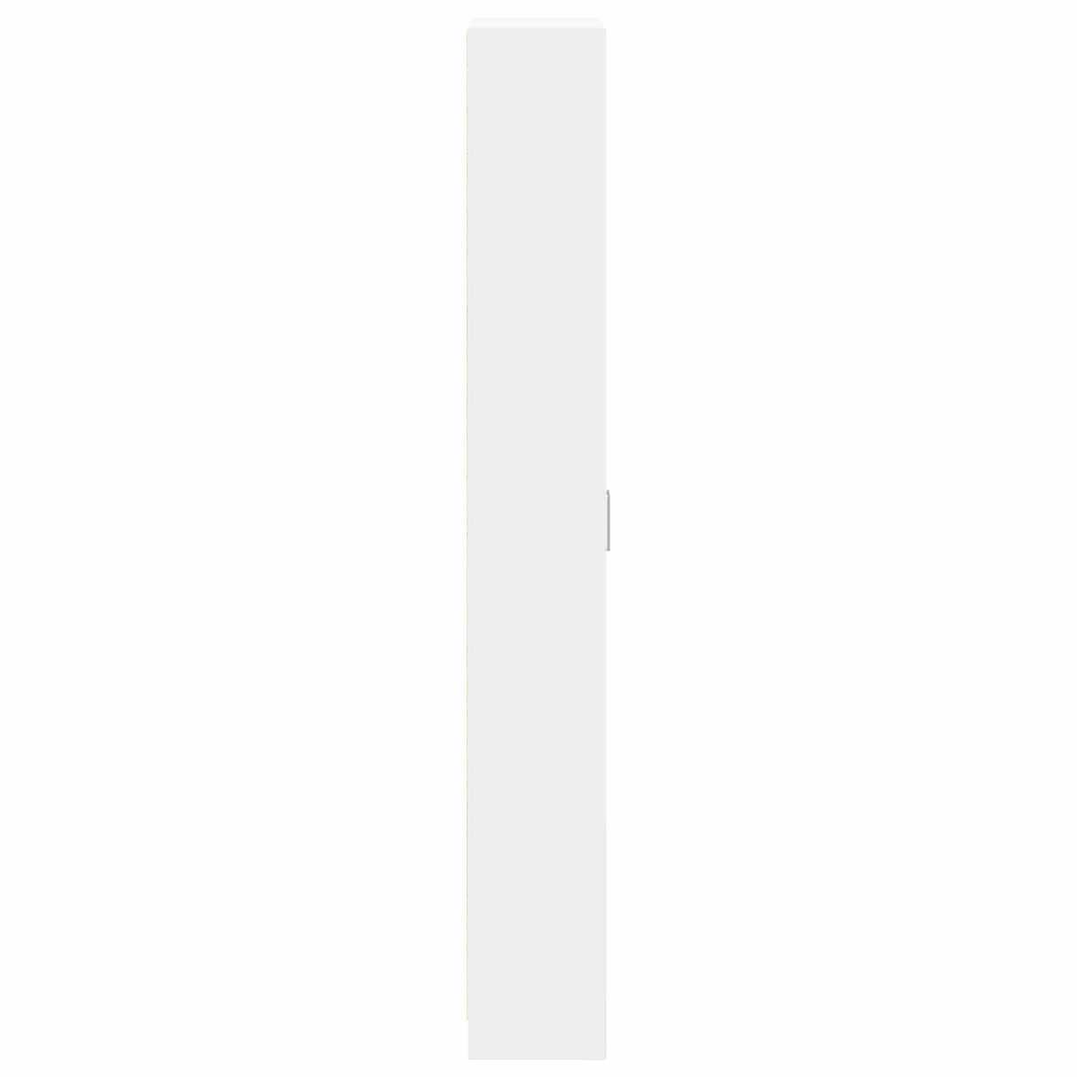vidaXL Kledingkast met plank Wit 55 x 25 x 189 cm Bewerkt hout