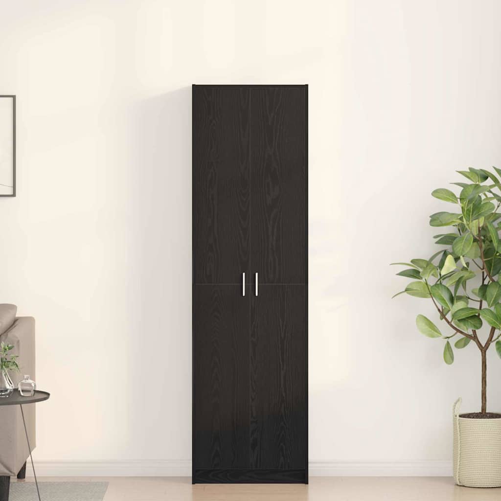vidaXL Kledingkast met plank Wit 55 x 25 x 189 cm Bewerkt hout