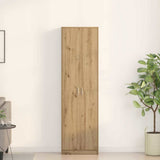 vidaXL Kledingkast met plank Wit 55 x 25 x 189 cm Bewerkt hout