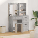 vidaXL Kaptafel met lade 2 pcs Wit 50 x 41 x 135 cm Bewerkt hout