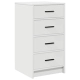 vidaXL Kaptafel met lade 3 pcs Wit 40 x 41 x 135 cm Bewerkt hout