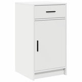 vidaXL Kaptafel met lade 2 pcs Wit 40 x 41 x 75 cm Bewerkt hout