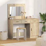 vidaXL Kaptafel met lade 2 pcs Wit 40 x 41 x 75 cm Bewerkt hout