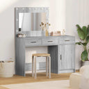 vidaXL Kaptafel met lade 2 pcs Wit 40 x 41 x 75 cm Bewerkt hout