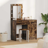 vidaXL Kaptafel met lade 2 pcs Wit 50 x 41 x 135 cm Bewerkt hout