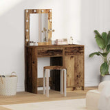vidaXL Kaptafel met lade 2 pcs Wit 50 x 41 x 135 cm Bewerkt hout