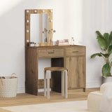 vidaXL Kaptafel met lade 2 pcs Wit 50 x 41 x 135 cm Bewerkt hout
