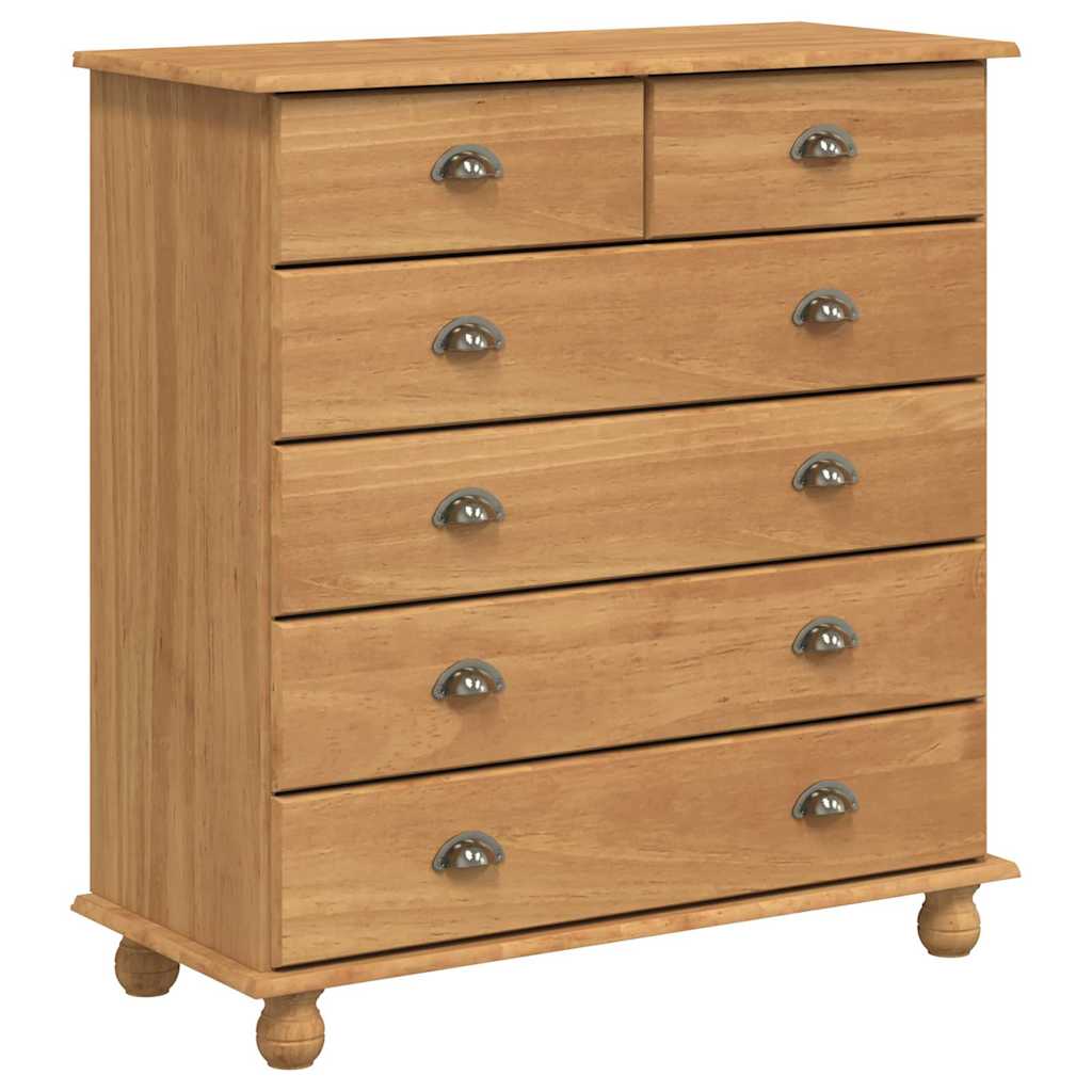 vidaXL Hutch ASKIM Honingwas 91 x 40 x 200,5 cm Massief grenenhout