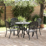 vidaXL Ensemble de jardinage 5 pcs Vert Aluminium