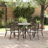 vidaXL Ensemble de jardinage 5 pcs Vert Aluminium