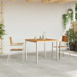 vidaXL Outdoor Dining Set 3 pcs Brown Solid Acacia Wood