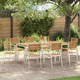 vidaXL Tuinstoel 6 pcs Olie Natuurlijk Massief Acacia Hout