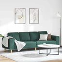 vidaXL Woonkamerbank Lichtgrijs 250 x 77 x 76 cm Polyester