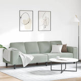 vidaXL Woonkamerbank Blauw 250 x 77 x 76 cm