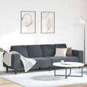 vidaXL Woonkamerbank Blauw 250 x 77 x 76 cm