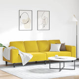 vidaXL Woonkamerbank Blauw 250 x 77 x 76 cm