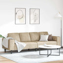 vidaXL Woonkamerbank Lichtgrijs 250 x 77 x 76 cm