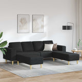 vidaXL Woonkamerbank Lichtgrijs 250 x 77 x 76 cm Polyester