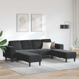 vidaXL Woonkamerbank Blauw 250 x 77 x 76 cm