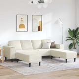 vidaXL Woonkamerbank Blauw 250 x 77 x 76 cm