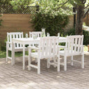 vidaXL Garden chair 4 pcs White 65.5 x 59 x 88 cm Polyethylene