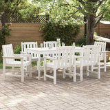 vidaXL Garden chair 4 pcs White 65.5 x 59 x 88 cm Polyethylene