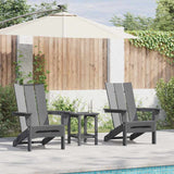 vidaXL Garden Chair 2 pcs White 80.5 x 74.5 x 92 cm Polyethylene