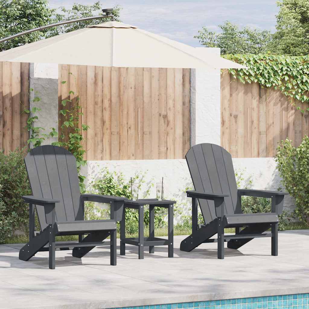 vidaXL Garden Chair 2 pcs White 82 x 74 x 92 cm Polyethylene