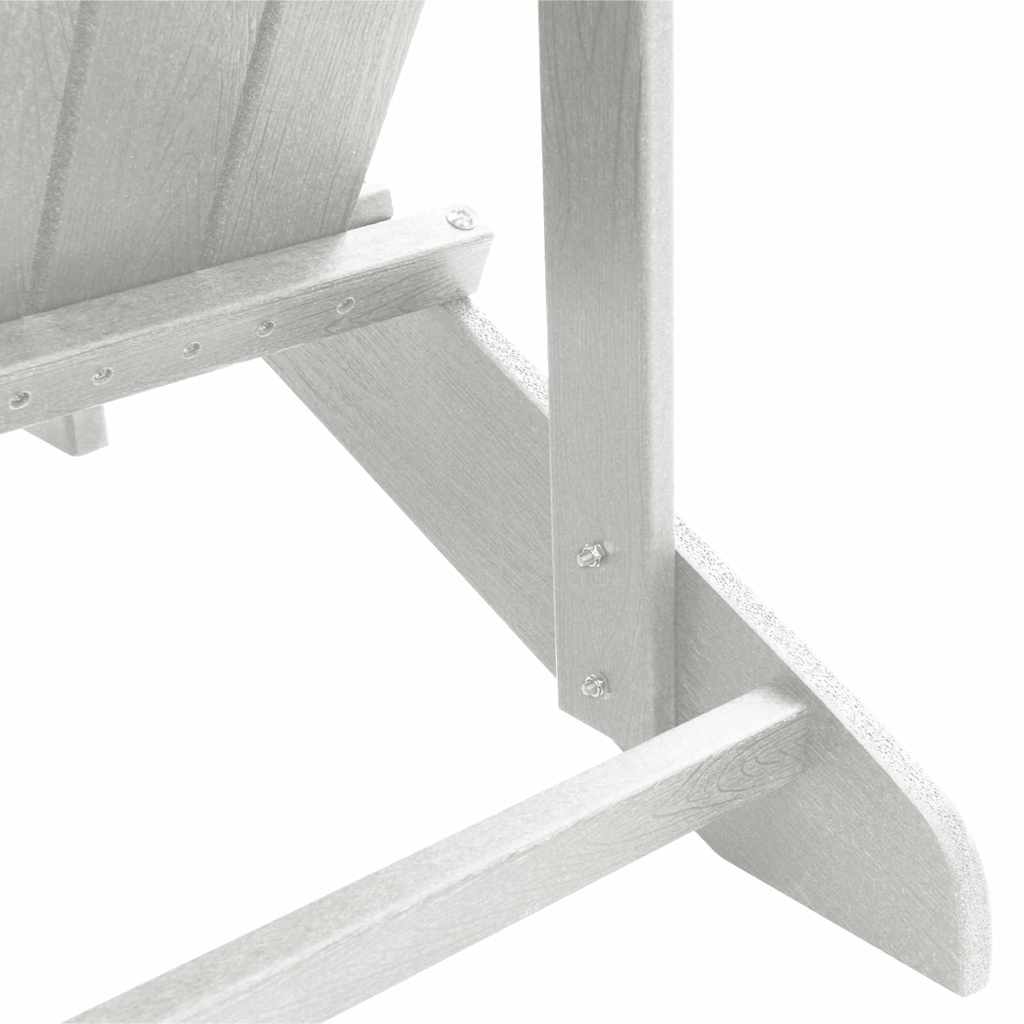 vidaXL Garden chair 2 pcs White 83 x 74 x 92 cm Polyethylene