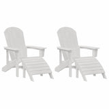 vidaXL Garden chair 2 pcs White 83 x 74 x 92 cm Polyethylene