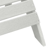 vidaXL Garden chair 2 pcs White 83 x 74 x 92 cm Polyethylene