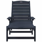 vidaXL Ligstoel 2 pcs Wit 195,5 x 53 x 98,5 cm Polyetheen