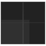 vidaXL Garden Dining Set 9 pcs Black Steel