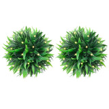 vidaXL Artificial Boxwood Balls with LED Lights 4 pcs 15 cm Green