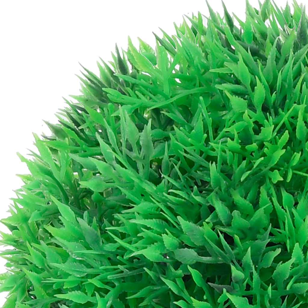 vidaXL Kunstbuxusballen met LED-verlichting 4 st 12 cm groen