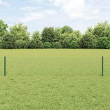 vidaXL Hek met Paal Groen