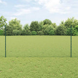 vidaXL Hek met Paal Groen