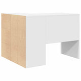 vidaXL Hoekbureau met lade Wit 102 x 88 x 75 cm