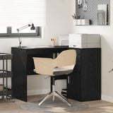 vidaXL Hoekbureau met lade Wit 102 x 88 x 75 cm