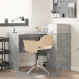 vidaXL Hoekbureau met lade Wit 102 x 88 x 75 cm