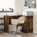 vidaXL Hoekbureau met lade Wit 102 x 88 x 75 cm
