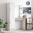 vidaXL Bureau 2 pcs Wit