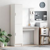 vidaXL Bureau 2 pcs Wit