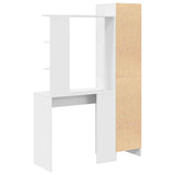 vidaXL Bureau 2 pcs Wit