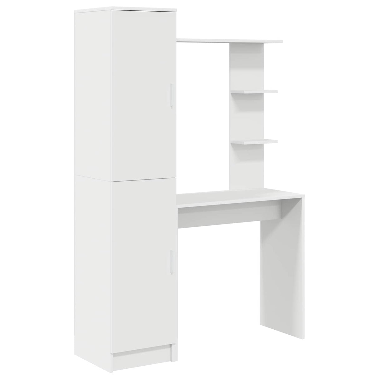 vidaXL Bureau 2 pcs Wit