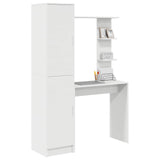 vidaXL Bureau 2 pcs Wit