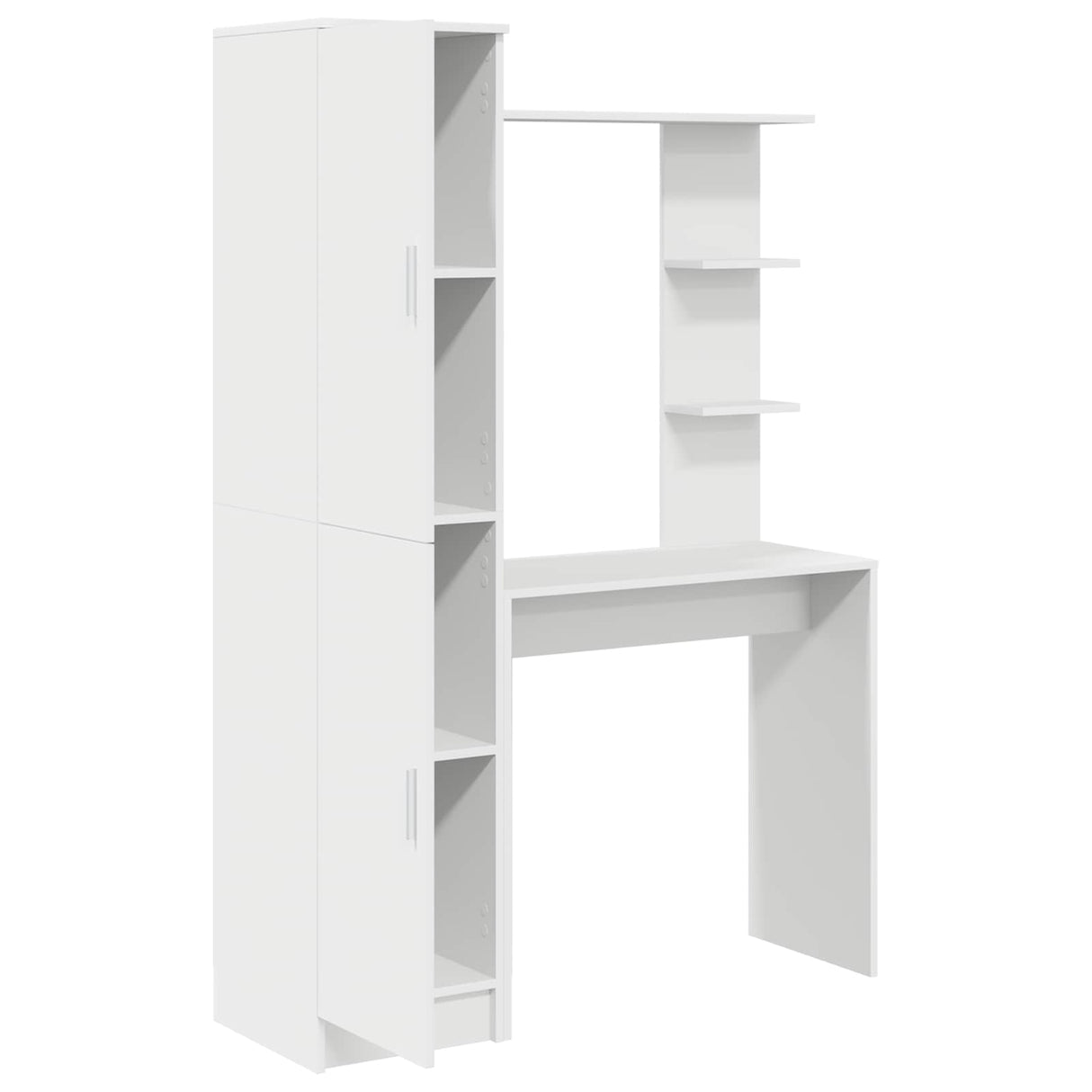 vidaXL Bureau 2 pcs Wit