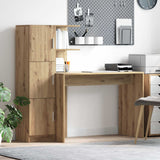 vidaXL Desk 2 pcs White
