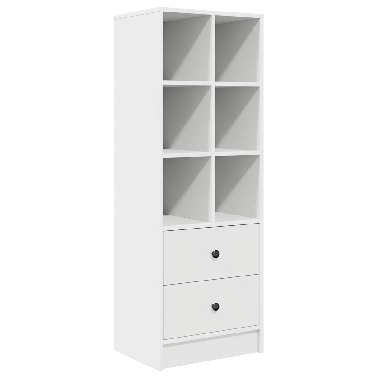 vidaXL Bureau met lade 2 pcs Wit