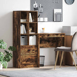 vidaXL Bureau met lade 2 pcs Wit